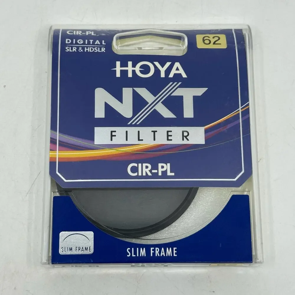 NWT HOYA 62mm NXT Circular Polarizer Filter